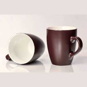 Matte Stoneware Mugs, set of 2